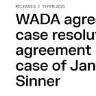 Sinner Sidelined, But Spared the Worst