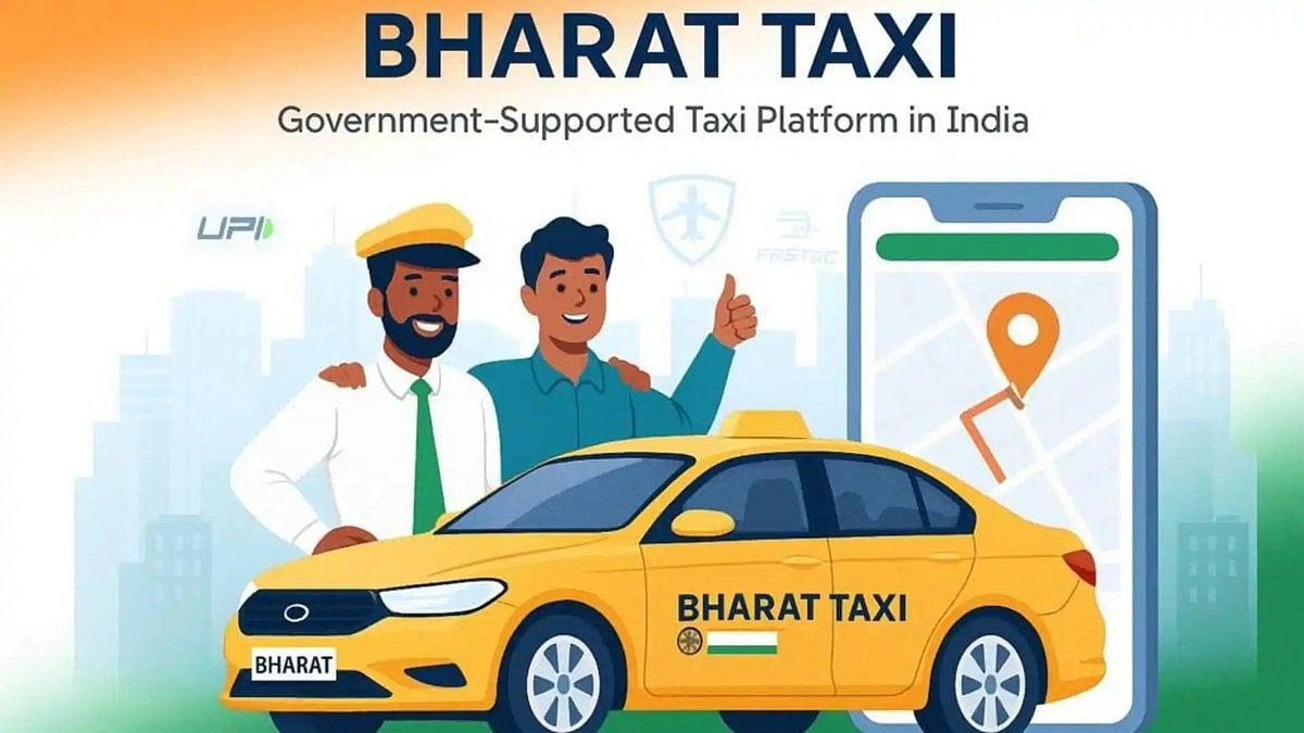 Bharat Taxi Launch: New Delhi's Homegrown Ride-Hailing Service Debuts