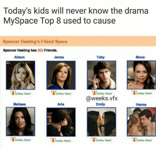 r/nostalgia - Remember ranking your MySpace top 8 friends? r/nostalgia - Remember ranking your MySpace top 8 friends?