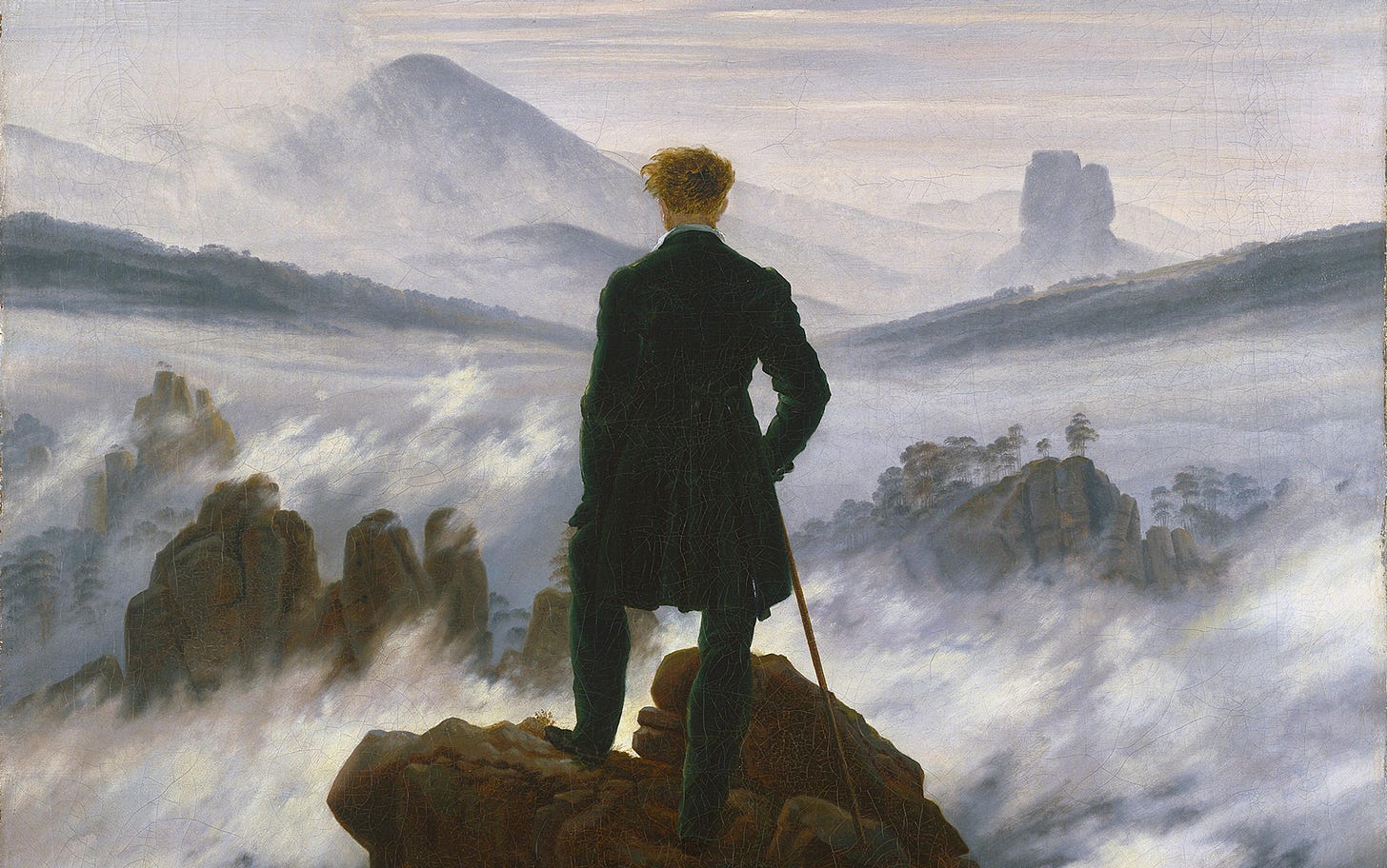 Why Caspar David Friedrich's 'Wanderer' is a failed painting | Aeon Essays
