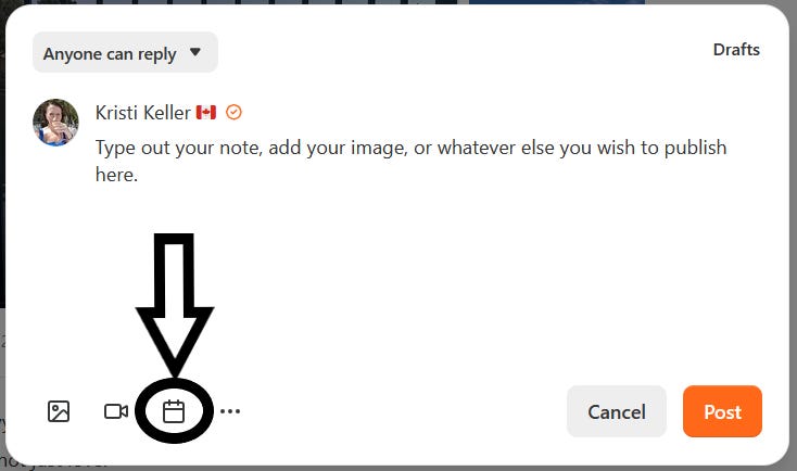 Substack Finally Introduced Notes Scheduling. This Is How To Do It.