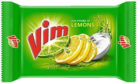 Vim Fresh Lemon Dishwash Bar 200 g (Combo Pack of 3) Tough ...