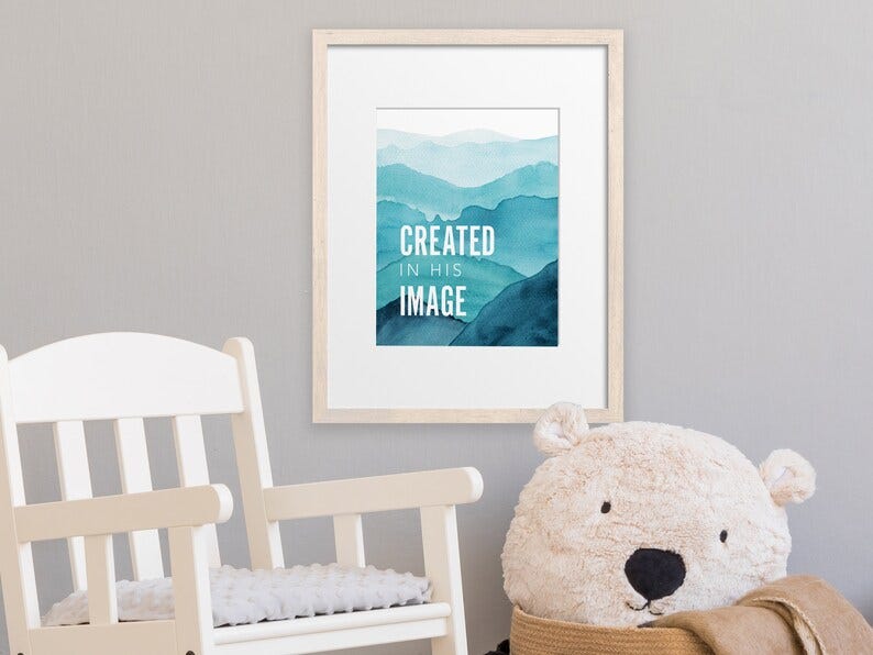 Created in His Image  for boys image 1