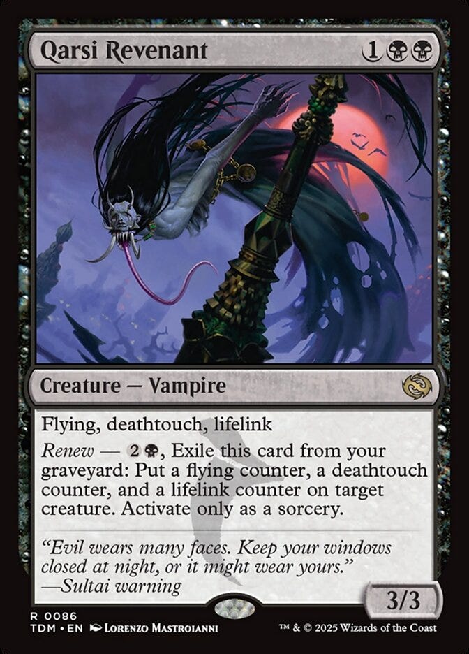 Qarsi Revenant (Tarkir: Dragonstorm #86)