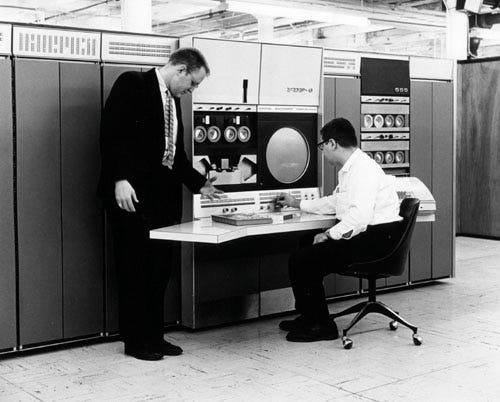 PDP-6 with Gordon Bell and Alan Kotok | 102618954 | Computer History Museum PDP-6 with Gordon Bell and Alan Kotok | 102618954 | Computer History Museum