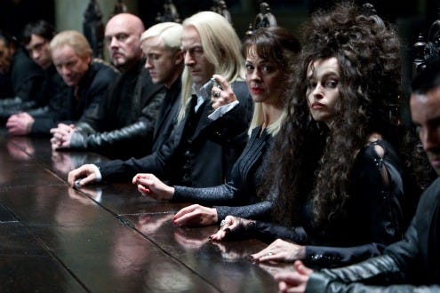 Harry Potter commentary inside