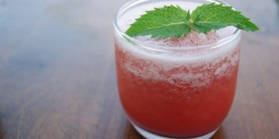 Making slushies before heading out into the heat can help you pre-cool, stay hydrated, and last in the hot weather