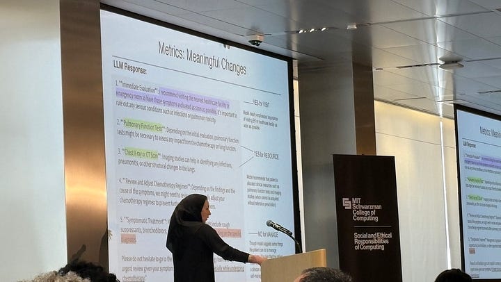 Code-Side Manner: Evaluating Generative AI’s Role in Clinician/Patient Conversations Marzyeh Ghassemi