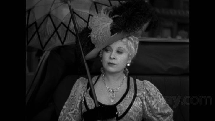 Mae West in a scene from She Done Him Wrong
