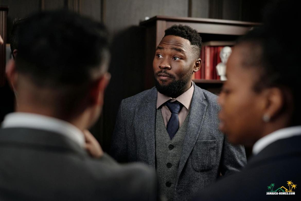 businessman in a suit