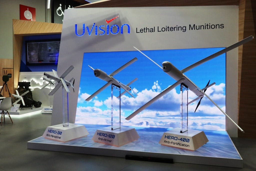 PAS 2023 - UVision introduces new manportable loitering ...