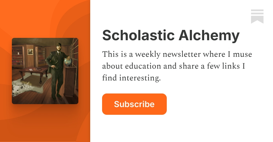 Scholastic Alchemy | James | Substack
