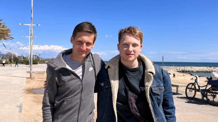 Janis and I meeting IRL Janis and I meeting IRL