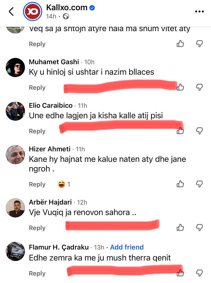 3] Komentet në postimin e Kallxo.com