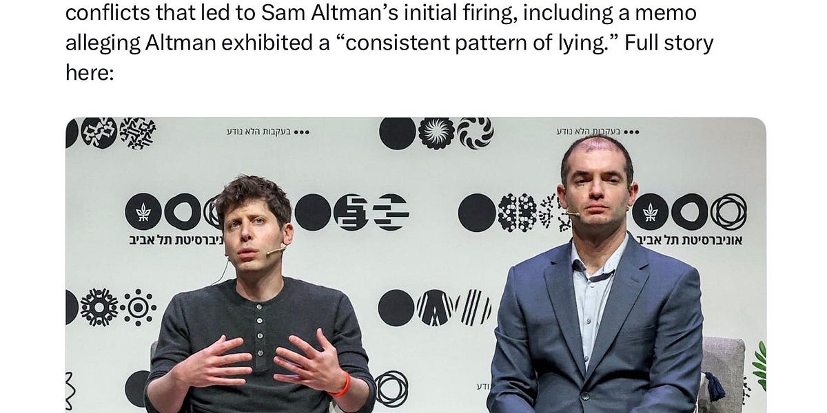 Sam Altman's pants are on fire