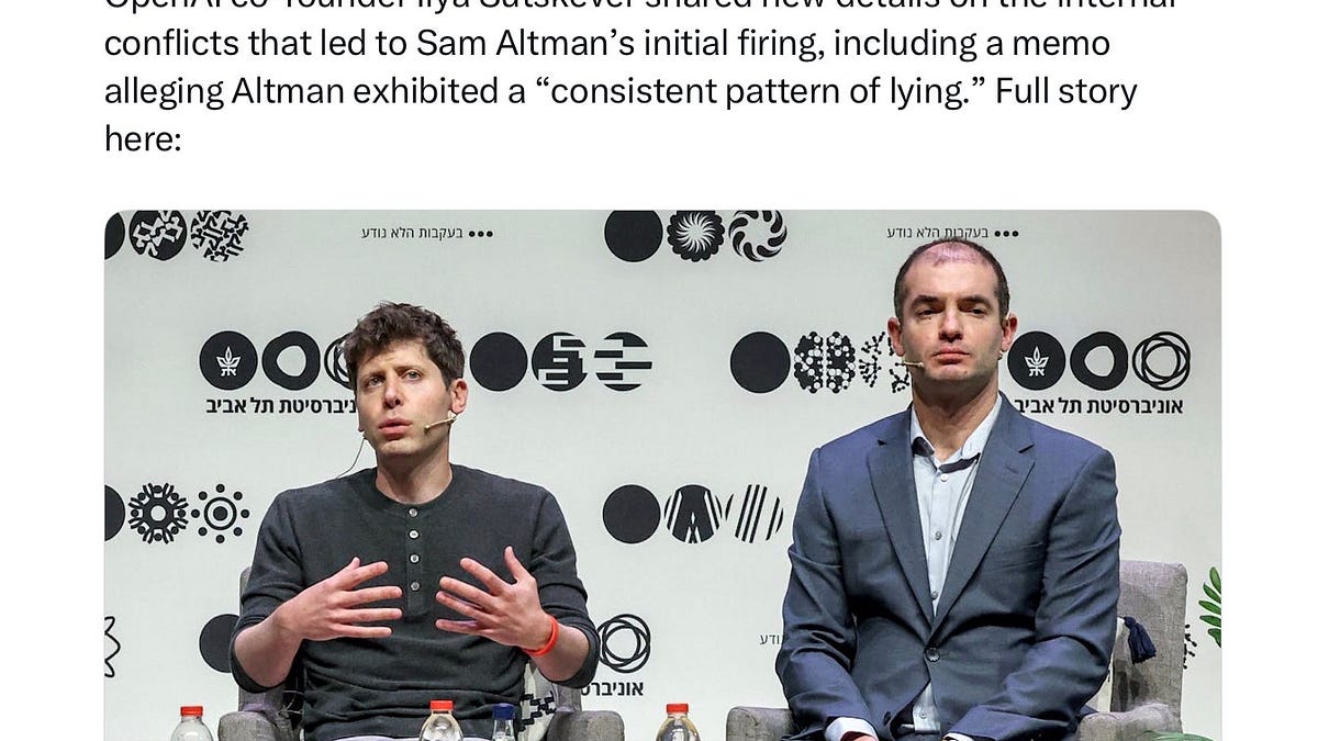 Sam Altman’s pants are totally on fire