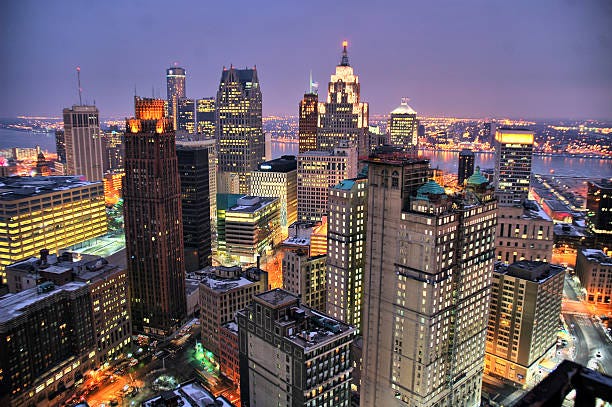 motor within a city - detroit stock pictures, royalty-free photos & images motor within a city - detroit stock pictures, royalty-free photos & images
