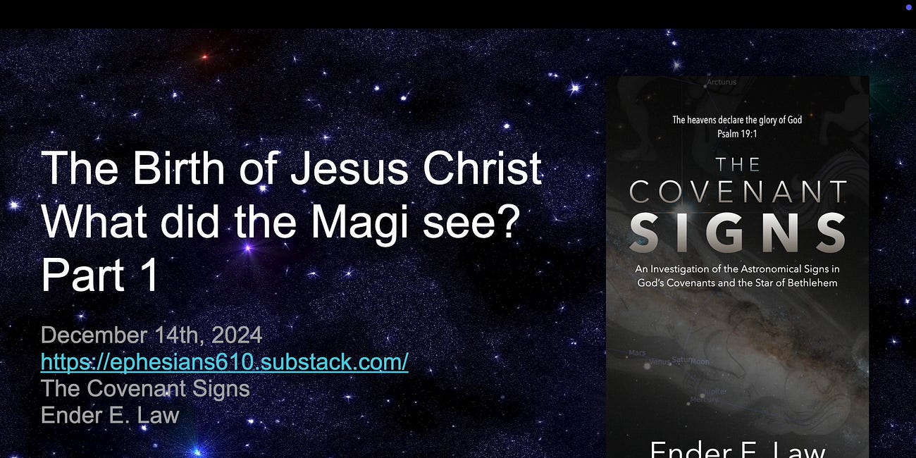 September 11th, 3 BC: "His Star"
