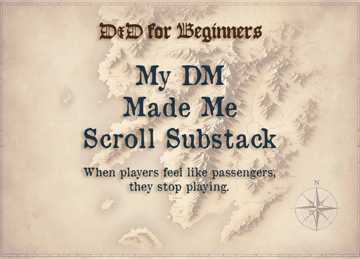 My DM Made Me Scroll Substack - by Mike Morgan