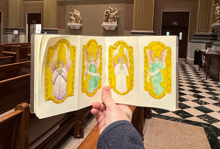 Sketches from the Basilica