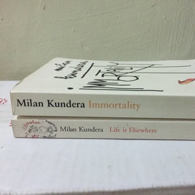 Immortality/Life is Elsewhere by Milan Kundera, Books & Stationery, Fiction on Carousell Immortality/Life is Elsewhere by Milan Kundera, Books & Stationery, Fiction on Carousell