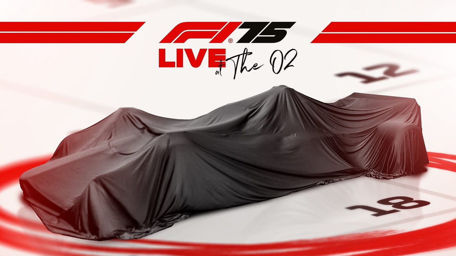 F1 LAUNCH 2025: How to watch the F1 75 season launch event from London's  The O2 | Formula 1®