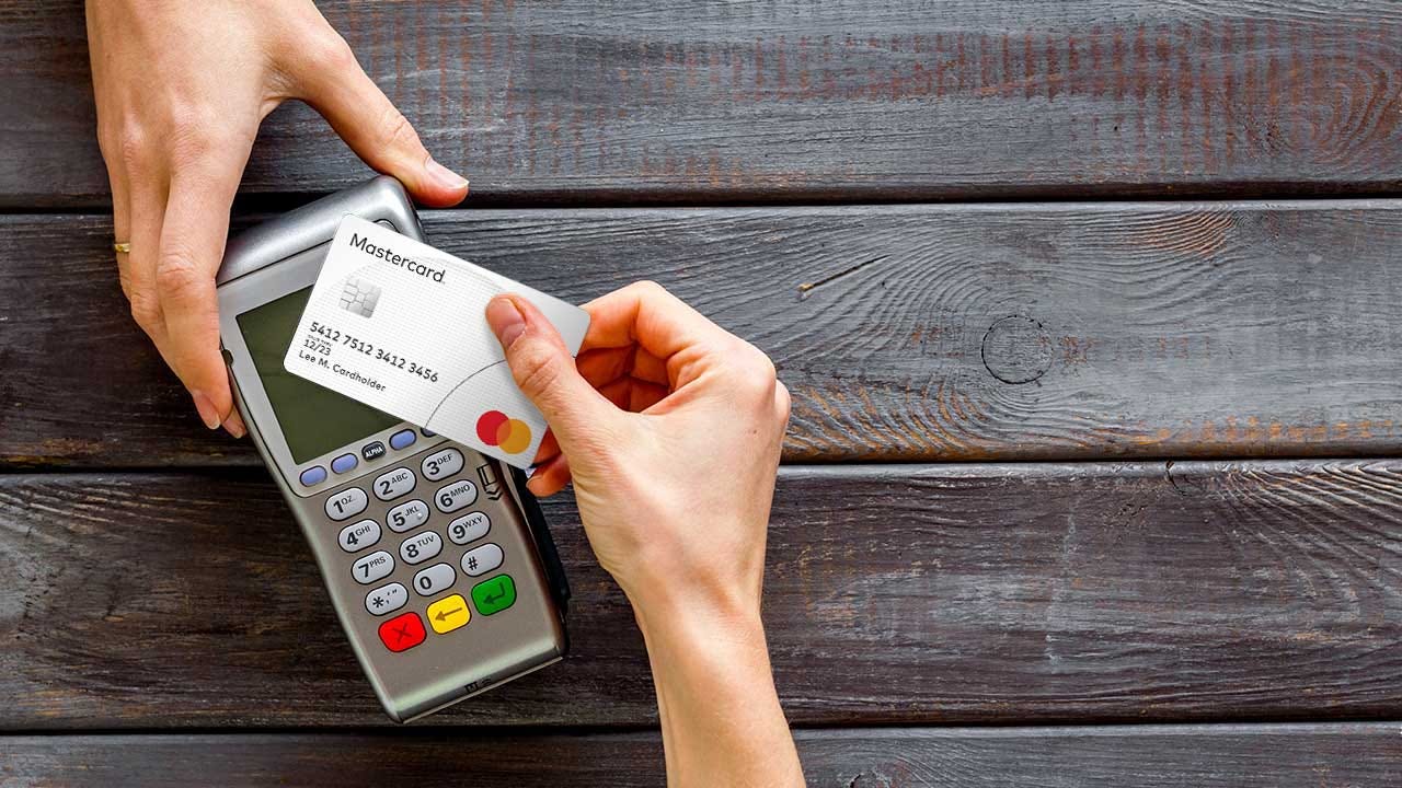 Paying with credit card