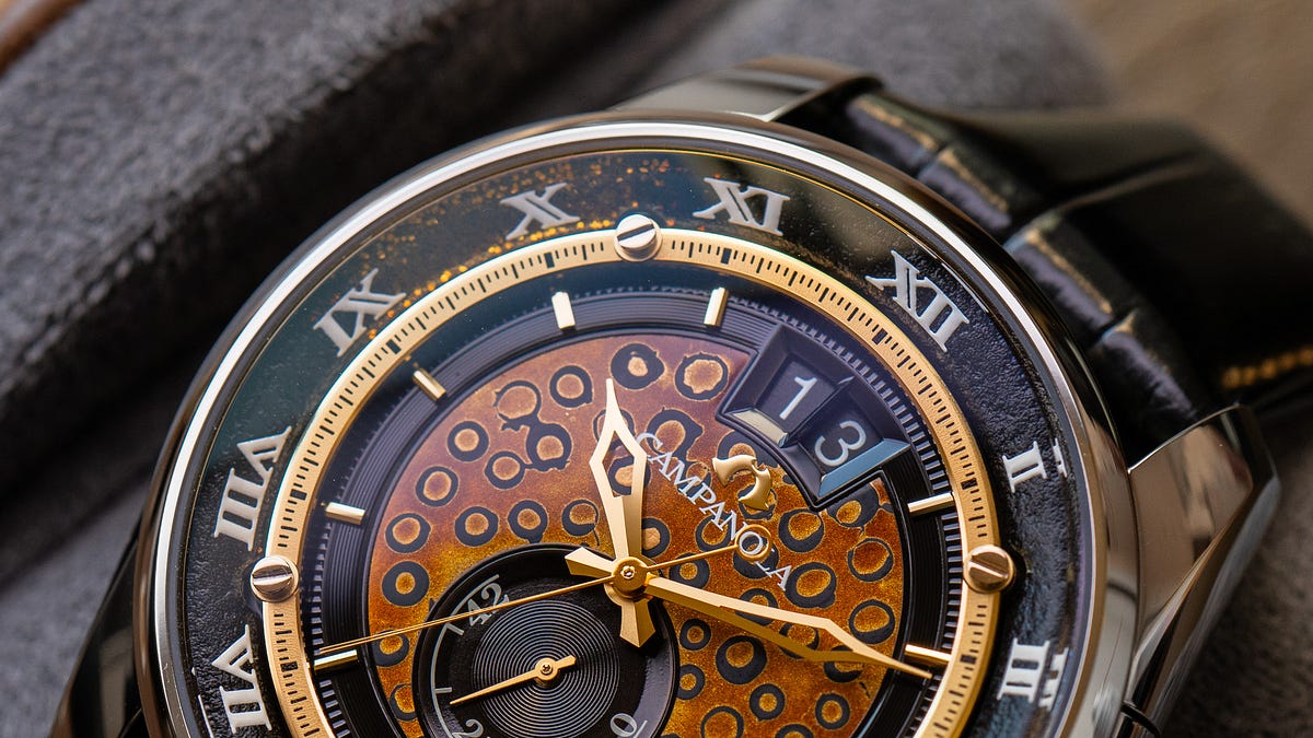 A Ferocious Dial Inspired by Samurai Armor