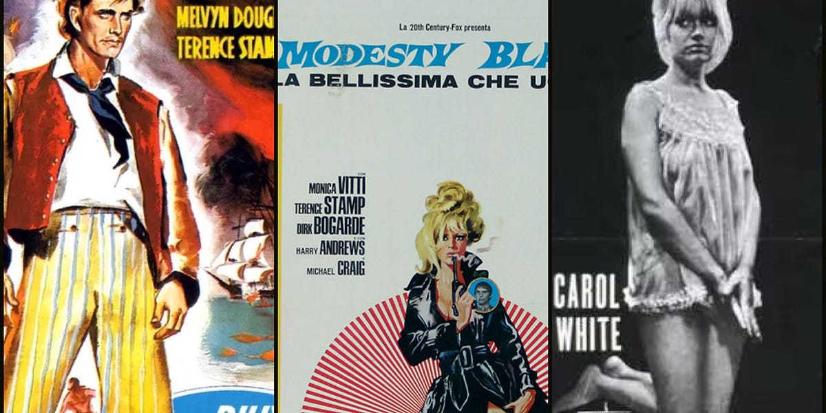 [Film Review] Billy Budd (1962), Modesty Blaise (1966) and Poor Cow (1967)
