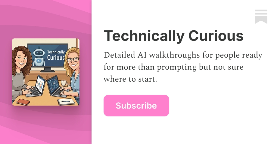 Technically Curious | Katie Fifer | Substack