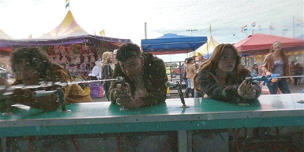 Stelle beats off Todd and Colton doing water sports action on Walker with Jensen Ackles. Stelle beats off Todd and Colton doing water sports action on Walker with Jensen Ackles.