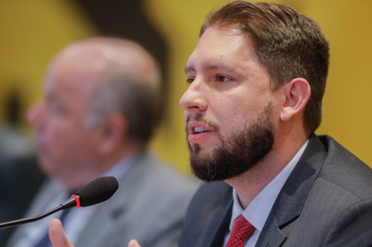 O secretário-executivo do Ministério da Cultura, Márcio Tavares, também conhecido como negociador de venda do mercado audiovisual brasileiro ao estrangeiro.