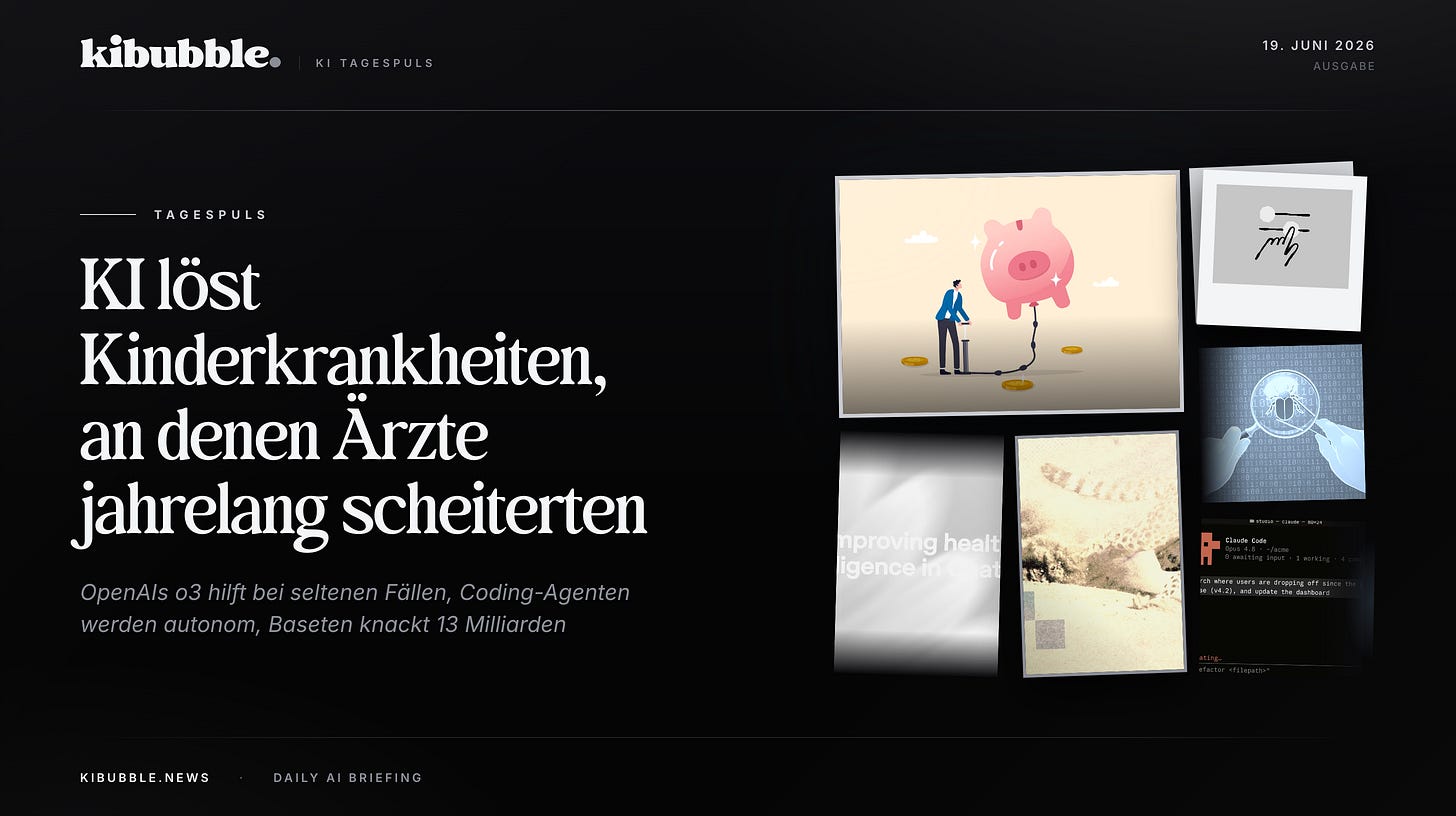 KI findet Diagnosen, an denen Ärzte jahrelang scheiterten KI findet Diagnosen, an denen Ärzte jahrelang scheiterten