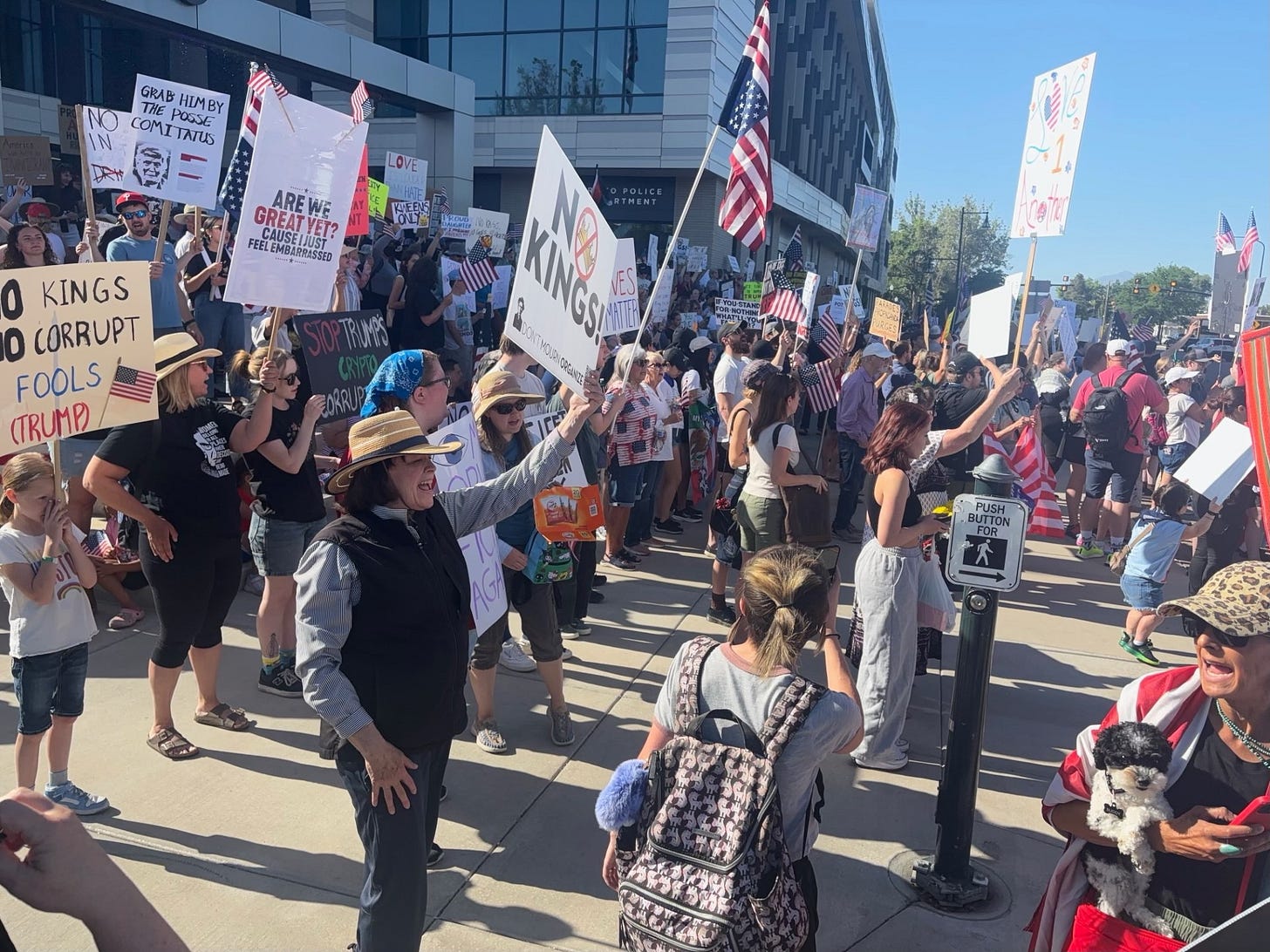 May be an image of 3 people, crowd and text that says 'GRAB THE COMT K TAILS POGSE HUMBY BY 旨 LOVE AREWE WE GREAT FEELE EERSELJUST CAUSE/UC CAFCLTYET? YET? ELENGARRASSED OLS I O KINGS 0 CORRUPT FOOLS (TRUMP KINGSE PUSH BUTTON FOR H --' May be an image of 3 people, crowd and text that says 'GRAB THE COMT K TAILS POGSE HUMBY BY 旨 LOVE AREWE WE GREAT FEELE EERSELJUST CAUSE/UC CAFCLTYET? YET? ELENGARRASSED OLS I O KINGS 0 CORRUPT FOOLS (TRUMP KINGSE PUSH BUTTON FOR H --'