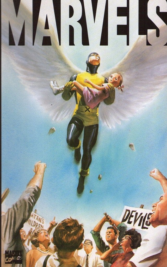 Marvels", Alex Ross cover, one of the most powerful comic covers I've ever seen. : r/Marvel Marvels", Alex Ross cover, one of the most powerful comic covers I've ever seen. : r/Marvel