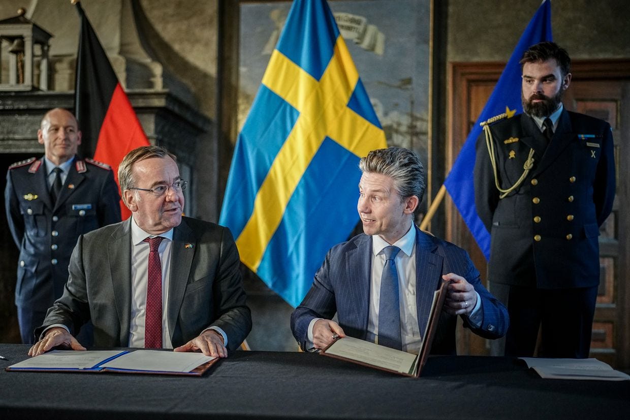 Swedish defense minister on stepping up Ukraine aid and a new era in  European security