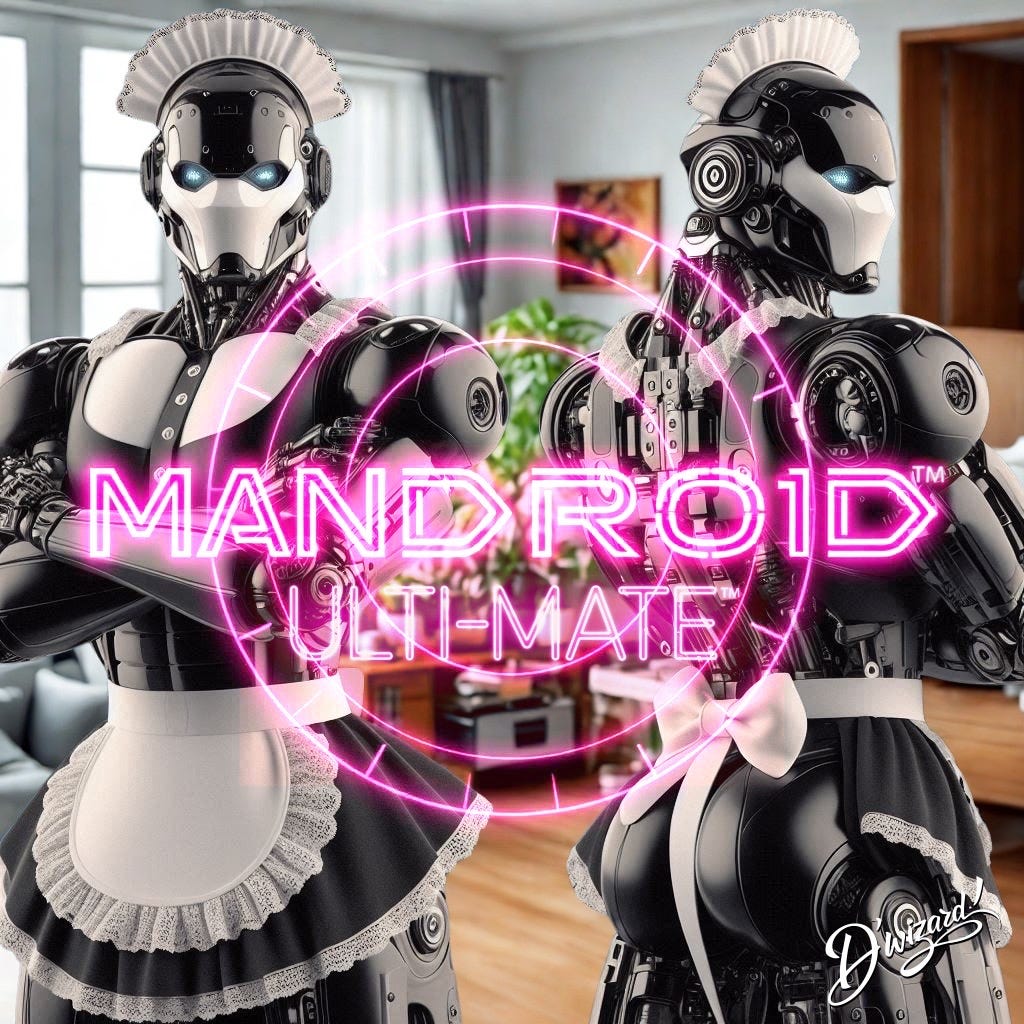 COMING SOON: MANDROID™!