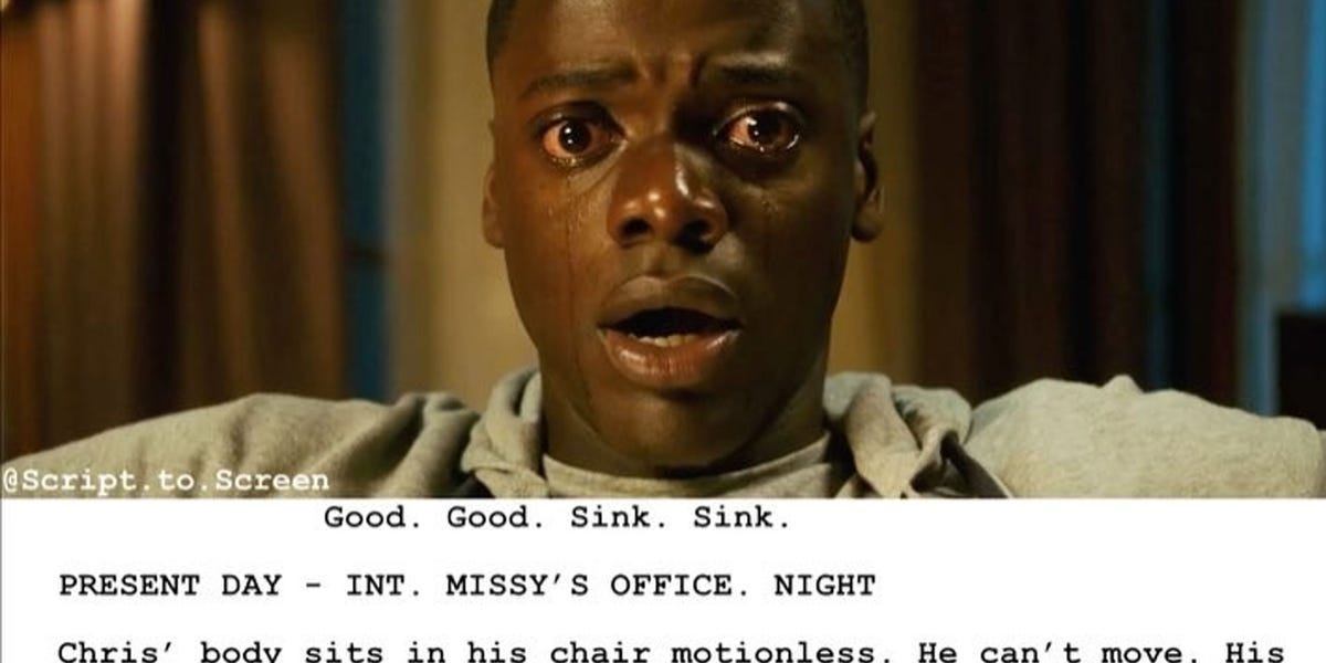 Script to Screen Instagram Account Compares Movie Screenplay to Scene Script to Screen Instagram Account Compares Movie Screenplay to Scene