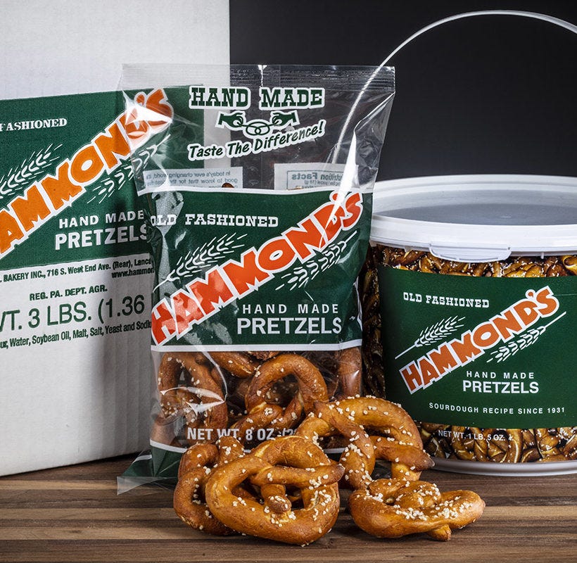 hammond's pretzels
