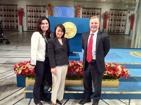 Images of Nobel Peace Prize events in Oslo Norway December 2012