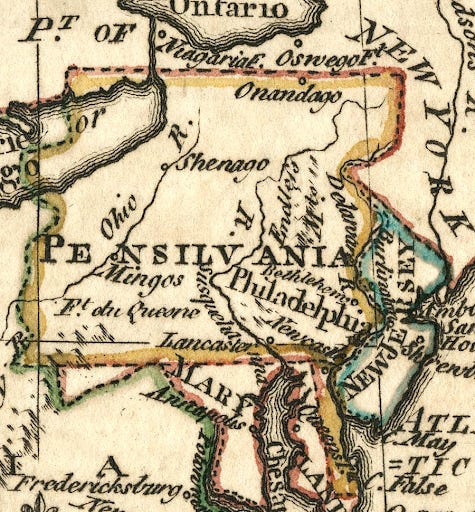 Virginia-Pennsylvania Boundary