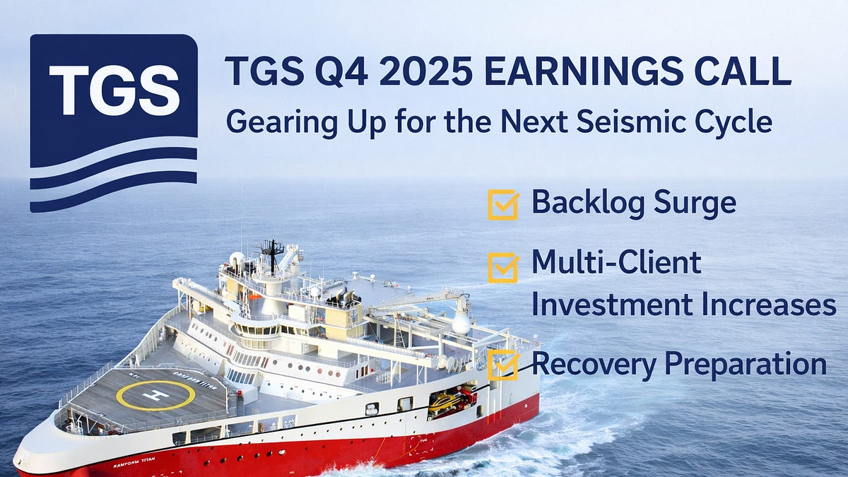 Tgs Key TGS Q4 2025: Key Takeaways - by Sigbjørn Hovda