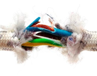 Frayed Electrical Wiring Can Be Hazardous | McCall Enterprises Frayed Electrical Wiring Can Be Hazardous | McCall Enterprises