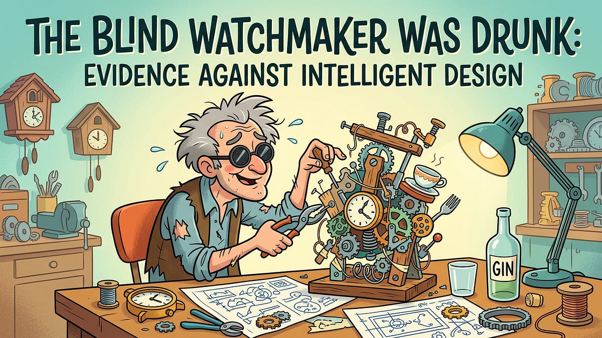 Watchmaker Desktop The Blind Watchmaker Was Drunk