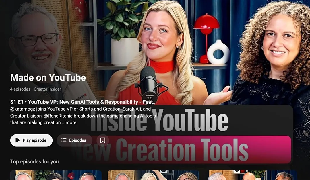 YouTube oferă creatorilor de conținut care fac parte din YPP posibilitatea de a organiza clipurile pe sezoane / serii de conținut.