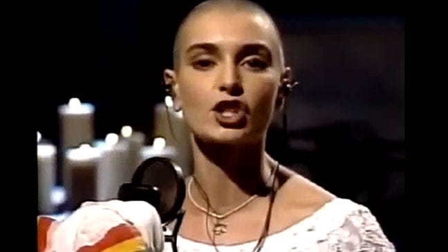 Sinead O'Connor Will Not Sing “Nothing Compares 2 U” Again