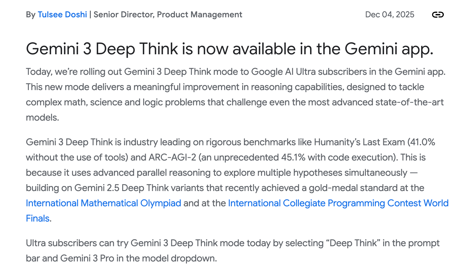 Gemini 3 Deep Think 又贵又慢，究竟有啥用？ - by Wang Shuyi