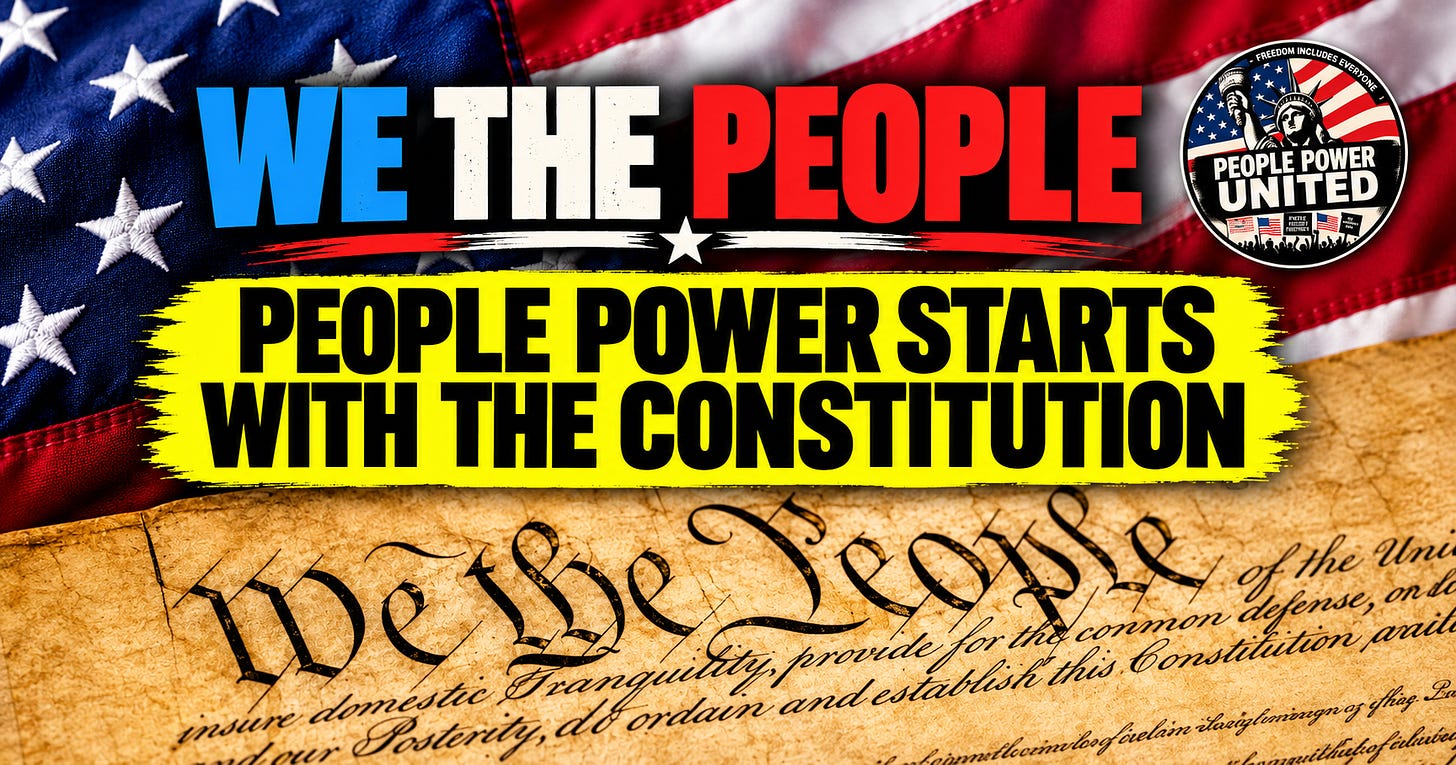 People Power Starts With the Constitution People Power Starts With the Constitution