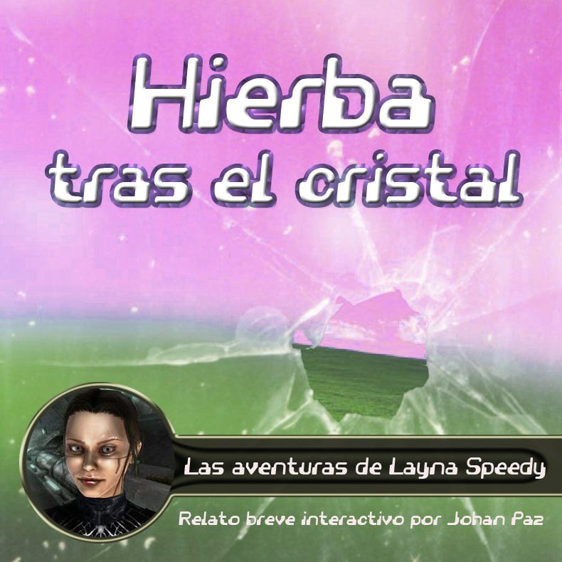 Hierba tras el cristal by Johan Paz
