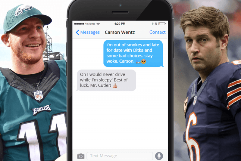 carson wentz and jay cutler looking hot eagles beat off dolphins carson wentz and jay cutler looking hot eagles beat off dolphins